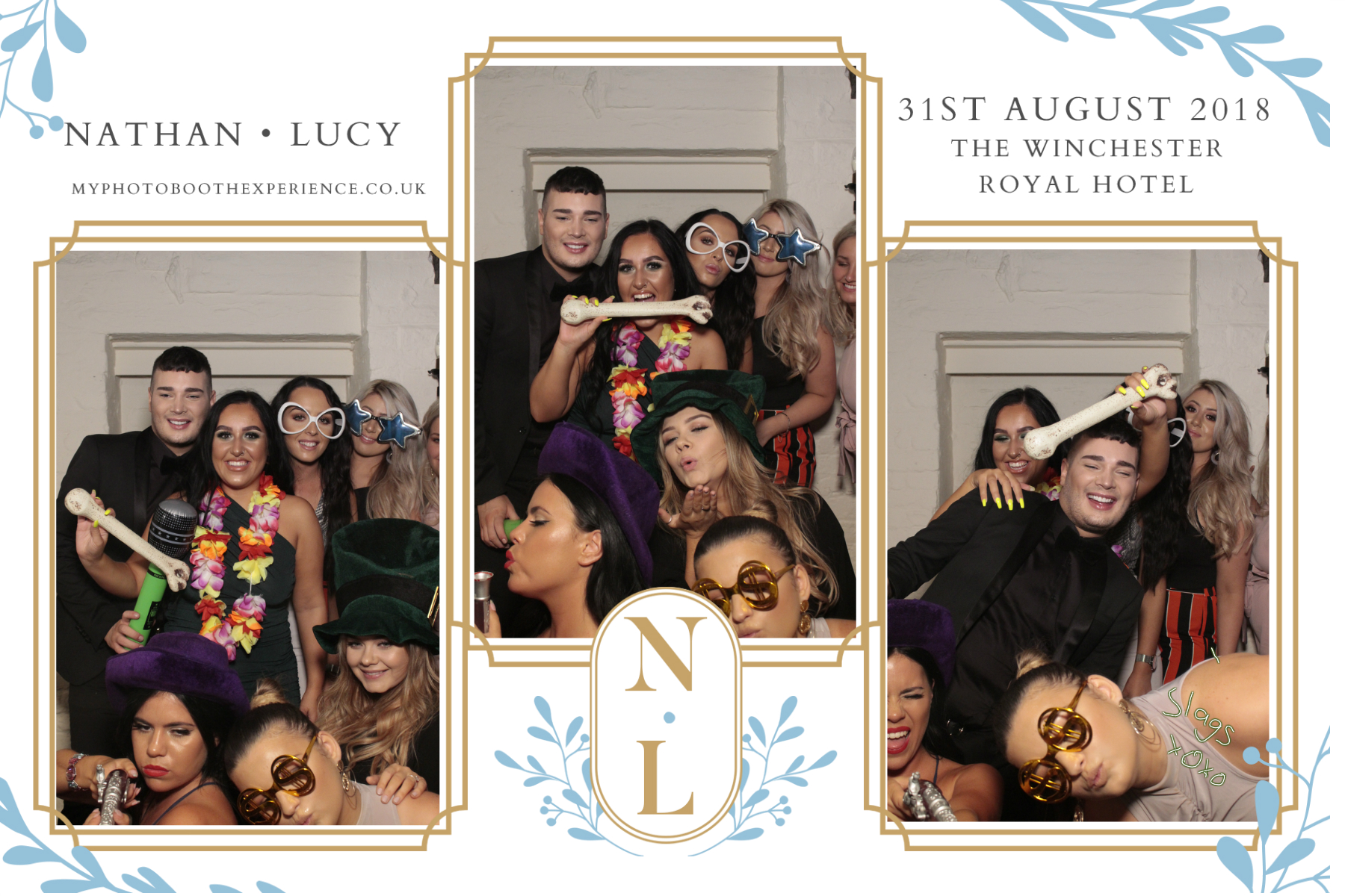 Nathan and Lucy’s wedding  | View more photos from the event at gallery.myphotoboothexperience.co.uk/u/MyPhotoBoothExperienceLtd/Nathan-and-Lucy’s-wedding